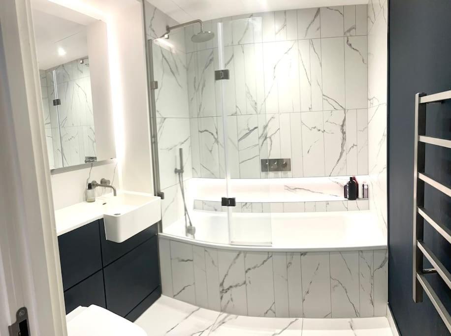 New Central 1Br Wstunning View, 5 Min Vauxhall St Londres Exterior foto